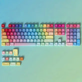 121 Keys MOA Profile Keycaps——Rainbow