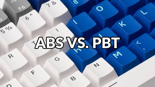 ABS vs. PBT Keycaps: Which One Is More Suitable For You