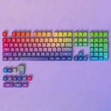 121 Keys MOA Profile Keycaps——Rainbow