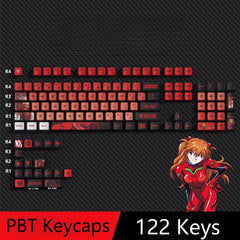 122 keys Red EVA keycaps