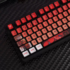 122 keys Red EVA keycaps