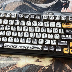 125 Keys ASA Profile White Keycaps