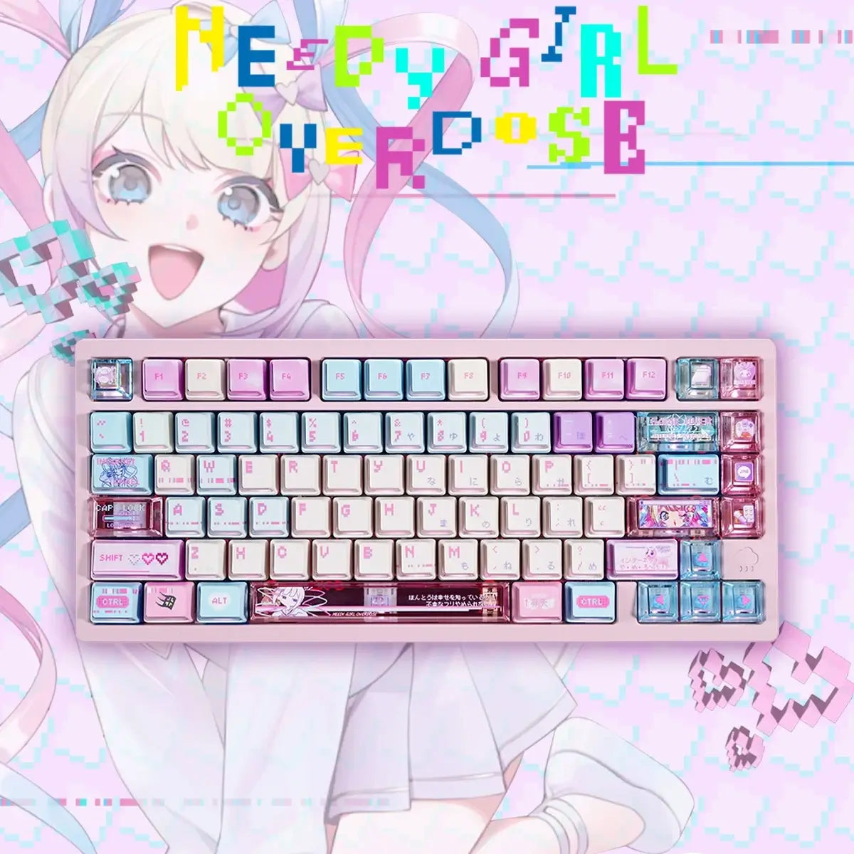 130_Keys_Cherry_Profile_Keycaps_NEEDY_STREAMER_OVERLOAD