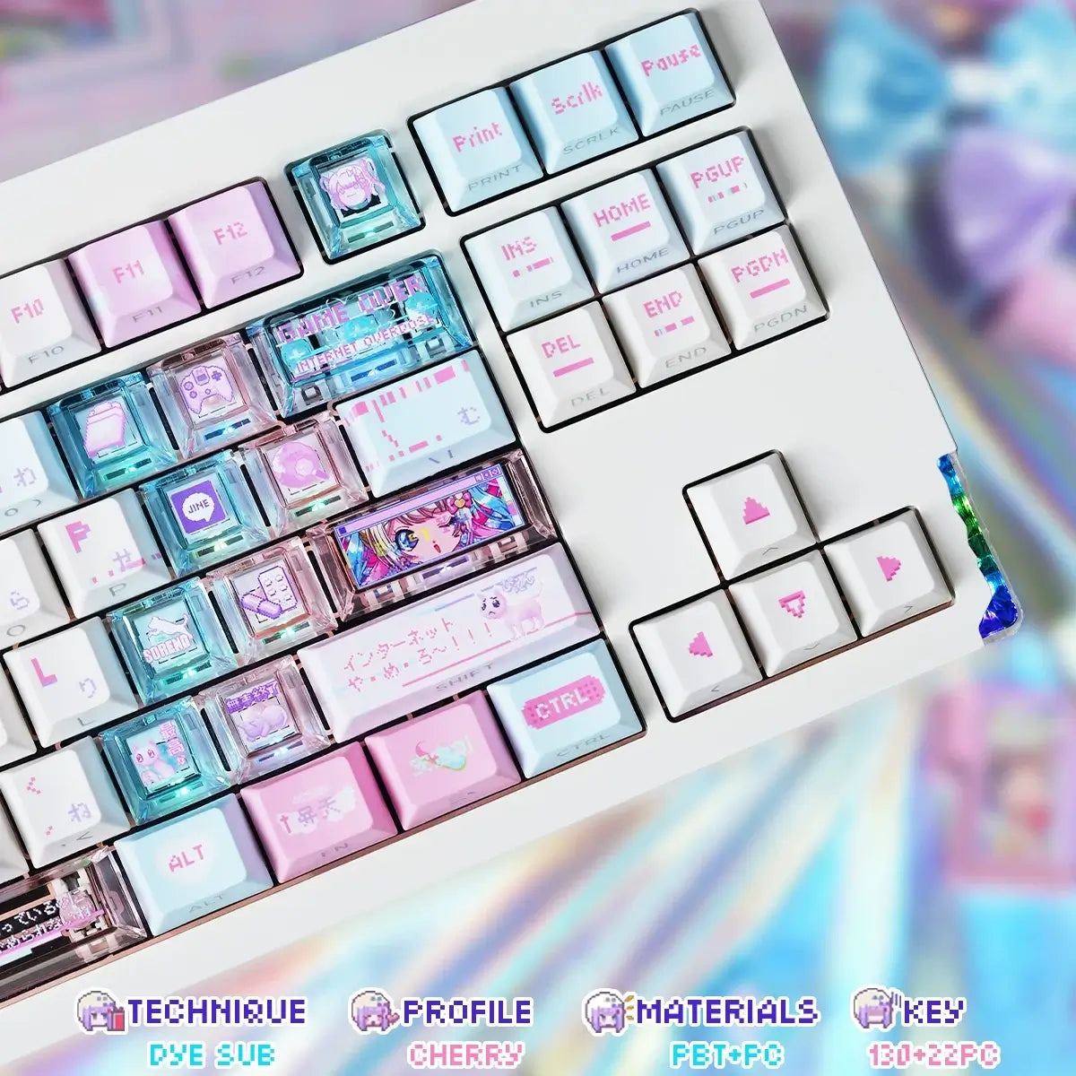 130_Keys_Cherry_Profile_Keycaps_NEEDY_STREAMER_OVERLOAD