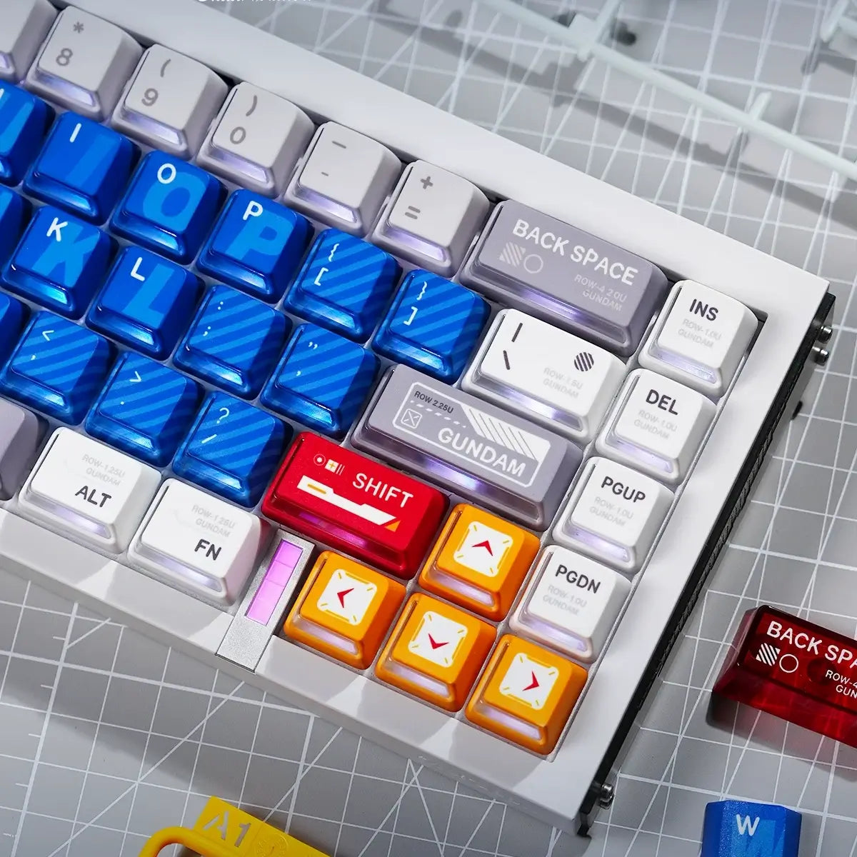 130_Keys_Gundam_Cherry_Profile_Keycaps