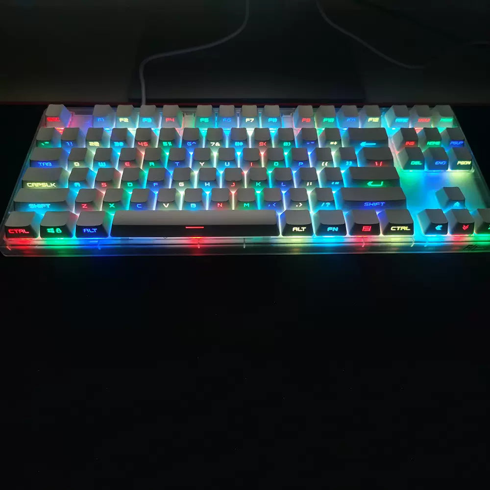 130 keys White Keycaps