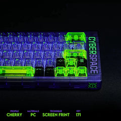 Cherry Profile 171 key Transparent keycaps