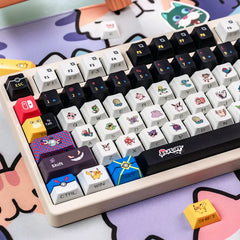 131 Keys Cherry Profile Keycaps—— Pokemon