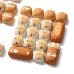 138 Keys MOG Profile Keycaps ——Mantou Paradise