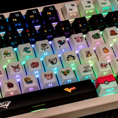 131 Keys Cherry Profile Keycaps—— Pokemon
