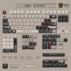 142 Keys Cherry Profile Keycaps —— Daily Prophe