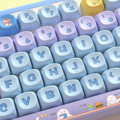 120 Keys MOA Profile Keycaps——Going Work