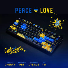 151 Keys Cherry Profile —— Graffiti