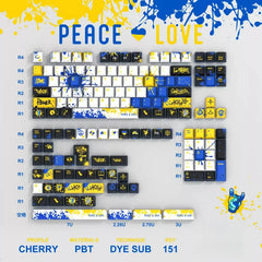 151 Keys Cherry Profile —— Graffiti