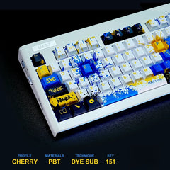 151 Keys Cherry Profile —— Graffiti