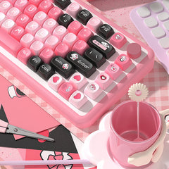 120 Keys MOA Profile Keycaps——Heart Rate