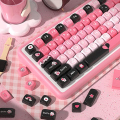 120 Keys MOA Profile Keycaps——Heart Rate