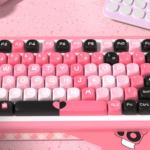 PBT Keycaps, 139 Keys Cute Sublimation Keycaps Kawaii PBT Keycaps, 139 Keys Cute Sublimation Keycaps Kawaii