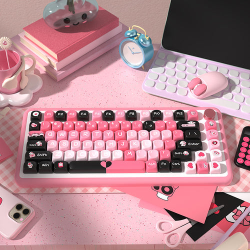 120 Keys MOA Profile Keycaps——Heart Rate