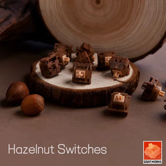 HMX Hazelnut Linear Switch 10PCS