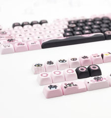 125 Keys MOA Profile Cute Keycaps