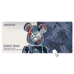 Robot Bear Mouse Pad 31.5x11.8 Inch/300*800 cm