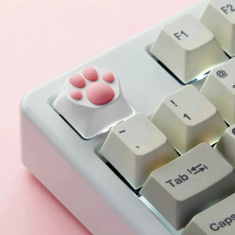 Cute Cat Paw Esc Keycaps