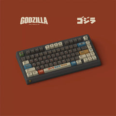 173 Keys Smile Profile Keycaps —— Godzilla