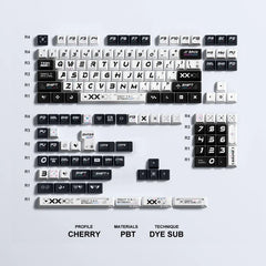 169 Keys Cherry Profile Keycaps—— PRINTSTREAM