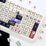 138 Keys Cherry Profile Keycaps——Pokemon 1996