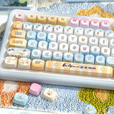 120 Keys MOA Profile Keycaps——Shore or Sea