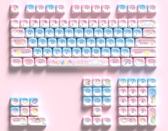 120 Keys MOA Profile Keycaps—— Sweet Heart Party