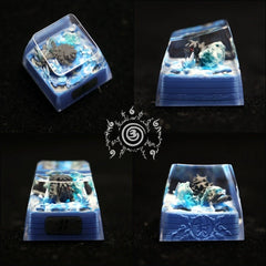 Tails beast Artisan Keycaps