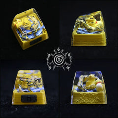 Tails beast Artisan Keycaps