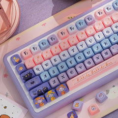 120 Keys MOA Profile Keycaps—— Traniee Witch