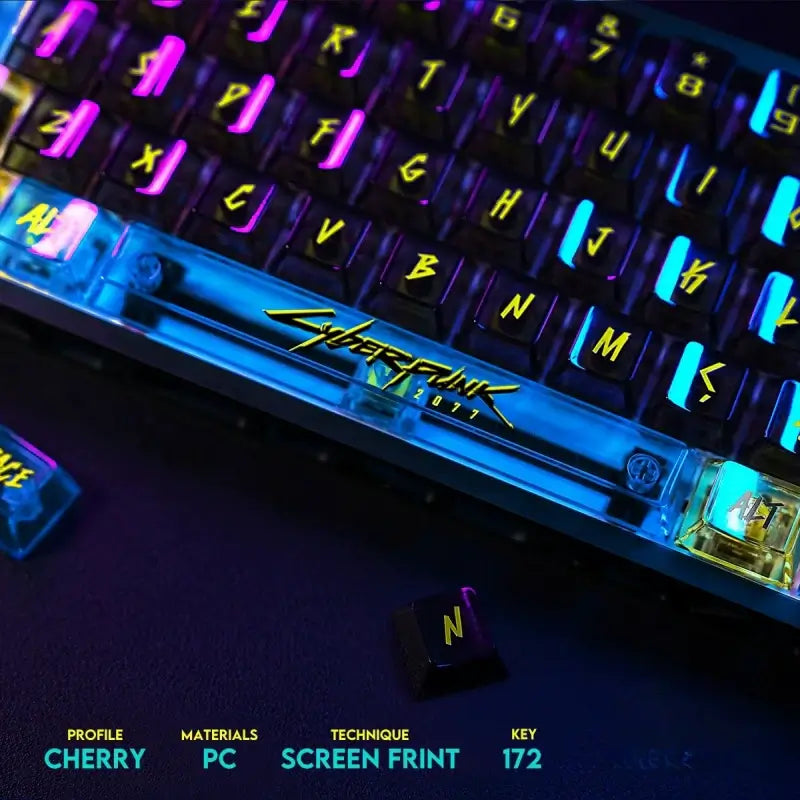 cyberpunk keycap
